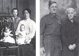 Old family photograph example